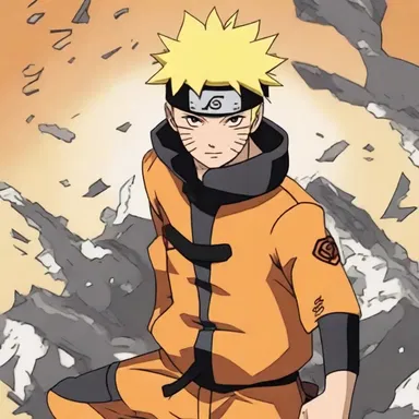 In the anime series 'Naruto', the character Naruto Uzumaki serves as a morale builder for his friends and comrades, always boosting their spirits and encouraging them to never give up.