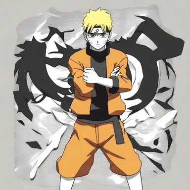 In the anime series 'Naruto', the character Naruto Uzumaki serves as a morale builder for his friends and comrades, always boosting their spirits and encouraging them to never give up.