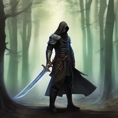 In the epic fantasy novel, the author employs synecdochic language by referring to the enchanted sword as 'the blade' to represent the powerful weapon as a whole.