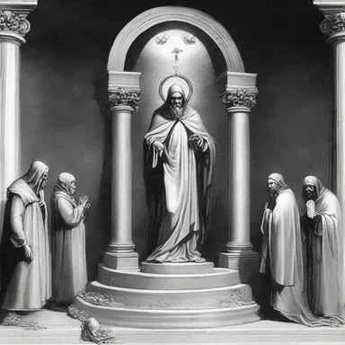 Why did the whited sepulchre always carry a halo around? Because it helped disguise their true inner evil and fool everyone into thinking they were a saint!