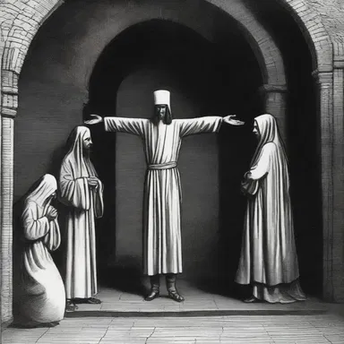 During the time of the Spanish Inquisition, many individuals posed as whited sepulchres, claiming to be faithful Christians while secretly practicing Judaism.