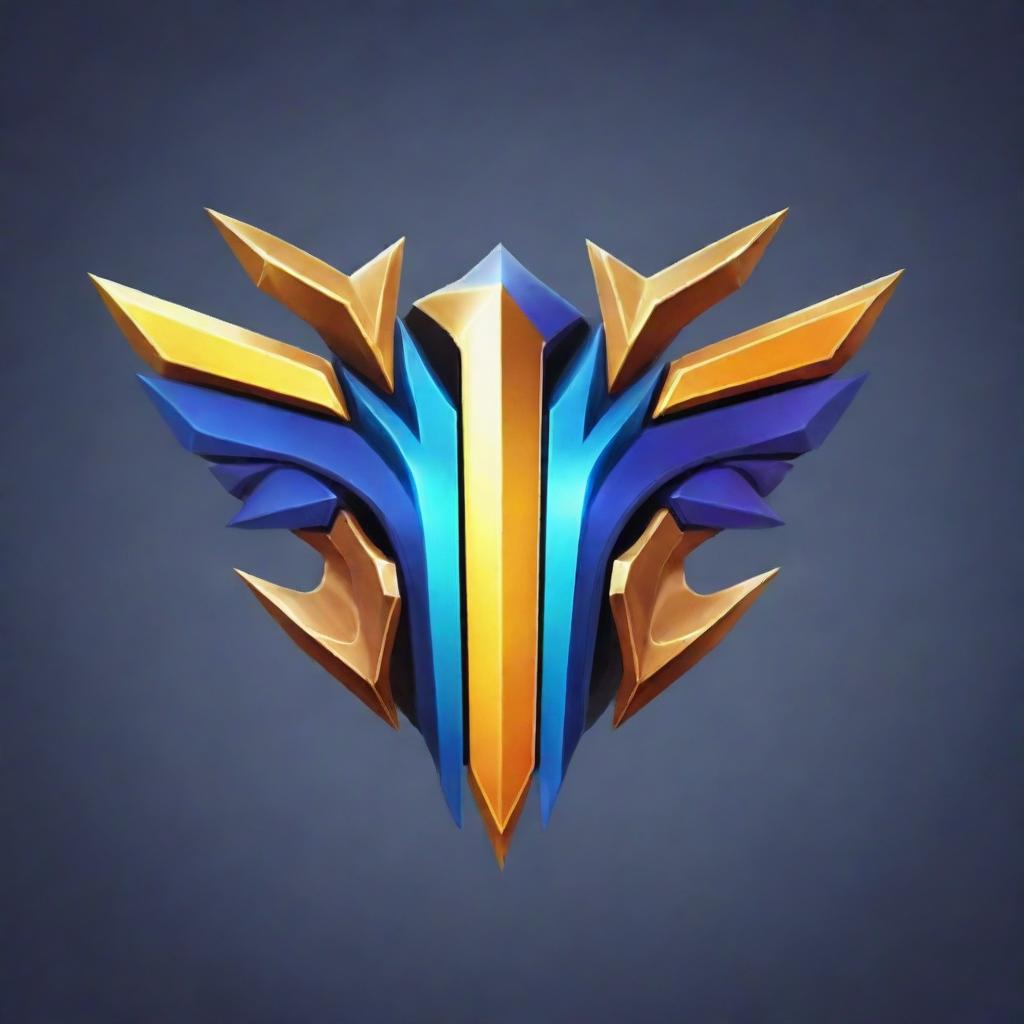 Generate an image of the Mobile Legends logo with vibrant colors, sharp edges, and high detail.