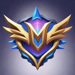 Generate an image of the Mobile Legends logo with vibrant colors, sharp edges, and high detail.