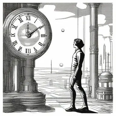 In the science fiction novel, the protagonist discovered a unique galbulus that had the power to control time.