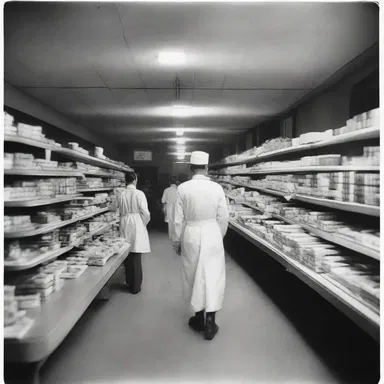 During World War II, the supermarket was converted into a military hospital to treat wounded soldiers.