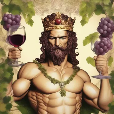 According to Greek mythology, Dionysus, the god of wine, was often depicted with a botryoidal crown as a symbol of fertility and abundance.