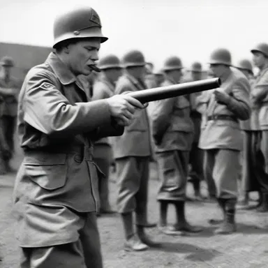 During World War II, the burp gun played a significant role in combat as it provided rapid fire capabilities for soldiers.