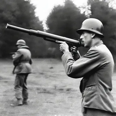 During World War II, the burp gun played a significant role in combat as it provided rapid fire capabilities for soldiers.