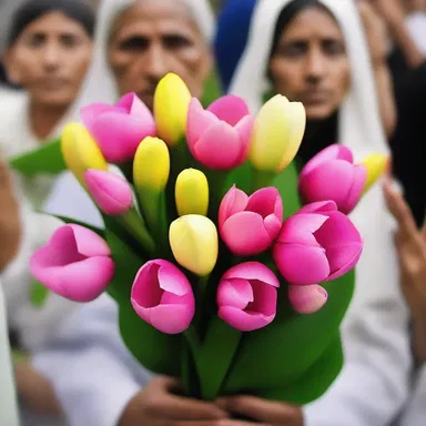 In certain religious ceremonies, devotees offer maravilla flowers as a symbol of purity and divine fragrance.