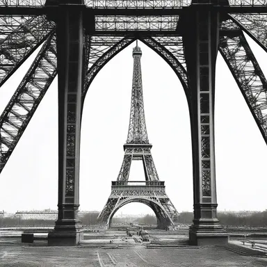 During the construction of the Eiffel Tower in the late 19th century, hoisters were used to lift the heavy steel beams into place.