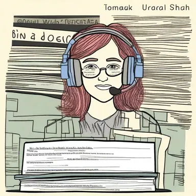 Inspired by the novel she had just finished reading, Sarah decided to call in to a radio show and share her thoughts on the book.
