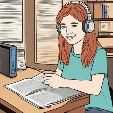 Inspired by the novel she had just finished reading, Sarah decided to call in to a radio show and share her thoughts on the book.