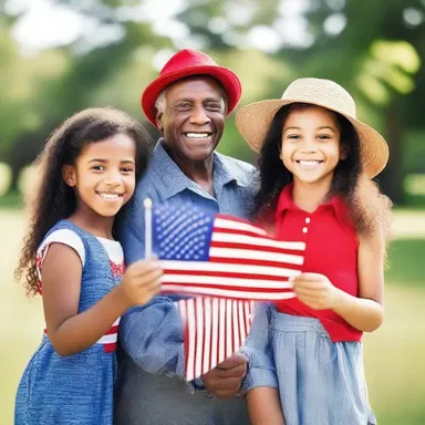 On the 4th of July, Americans call in to their loved ones to celebrate Independence Day and share stories about historical events.
