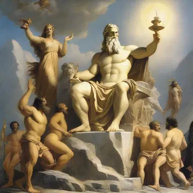 In Greek mythology, Zeus would often call in the various gods and goddesses to convene on Mount Olympus.