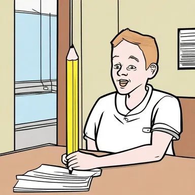 Why did the pencil get summoned to the principal's office? It was called in for drawing outside the line.