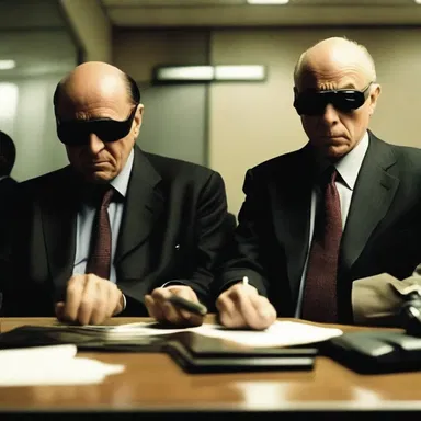 In the intense bank heist film, the mastermind lured the loan defaulters into a trap and then called in their loans at gunpoint.