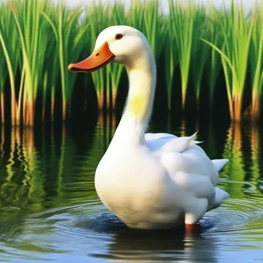 The author vividly described the duckbill creature in his fantasy novel.