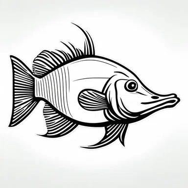 Why did the duckbill fish always win at poker? Because it could always keep a straight face with its long snout!