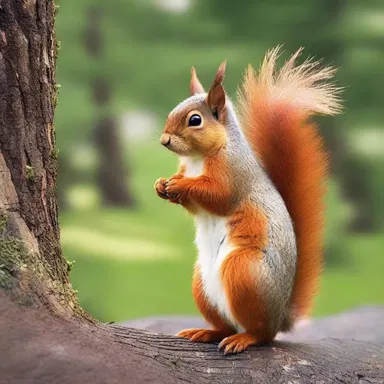 Why did the squirrel wear a tippet? Because it wanted to stay fur-bulous!