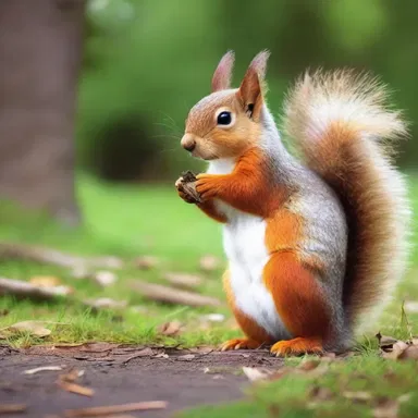 Why did the squirrel wear a tippet? Because it wanted to stay fur-bulous!