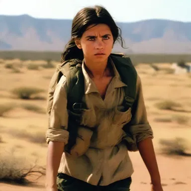 The movie portrayed the protagonist's unwavering hope as they overcame numerous obstacles.