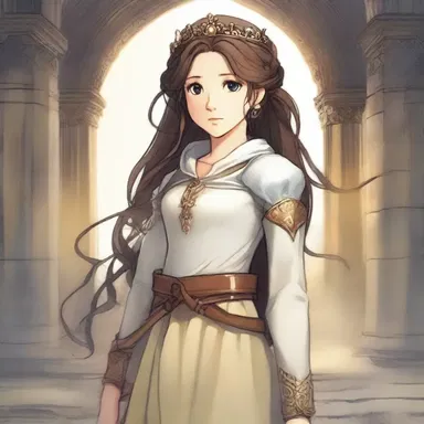 In the novel, the protagonist becomes the hope of all the characters, as they rely on her to save the kingdom.