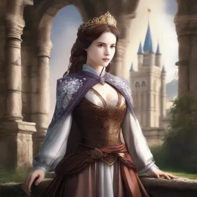In the novel, the protagonist becomes the hope of all the characters, as they rely on her to save the kingdom.