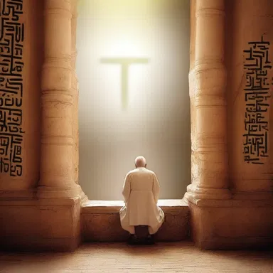 We hope to find solace and peace in our religious faith.