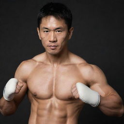 An extremely powerful martial artist of Chinese and Indian origin excelling in various martial arts, who is a well-known Hollywood actor. This figure is also a philanthropist, an MMA fighter, a skilled boxer, and a successful businessman.