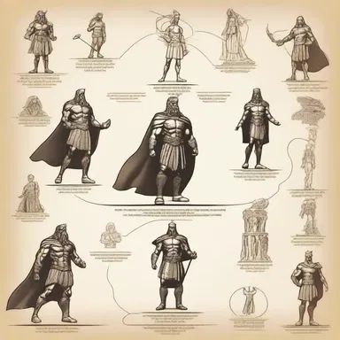 In mythology, the concept of a hero's journey can be understood as a logic operation, as the hero faces various challenges that follow a symbolic logic to achieve their ultimate goal.