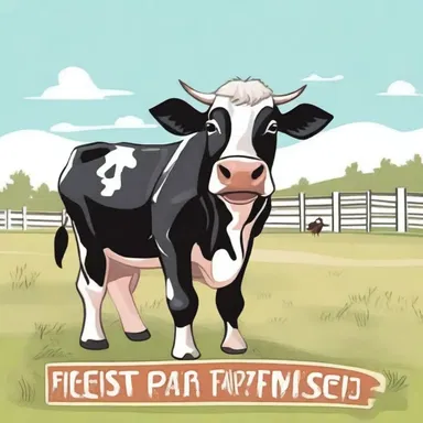 Why did the cow start a cattle farm? Because it wanted to moo-ve up in the world!