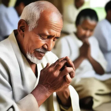 The devout followers strongly believe in the undiminished power of prayer to heal the sick and bring blessings into their lives.