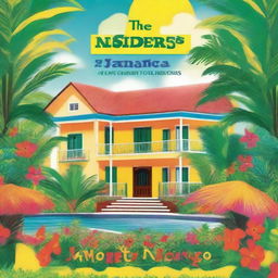 A top-quality digital art representation of a book cover for 'The Insider's Guide to Jamaica Homes: Unlocking Caribbean Real Estate'