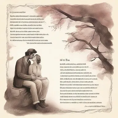 The poet chose to versify his deepest romantic feelings, expressing them through beautiful verses.