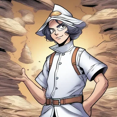 In the comic book series, the protagonist discovers the magical properties of corakan flour and uses it to defeat the evil villain.