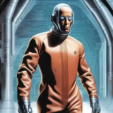The protagonist in the science fiction story had a futuristic remedy to cure his dyspeptic symptoms.