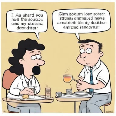 The comic strip humorously portrays a character's unique gustation skills by highlighting their ability to identify specific flavors in a blind taste test.