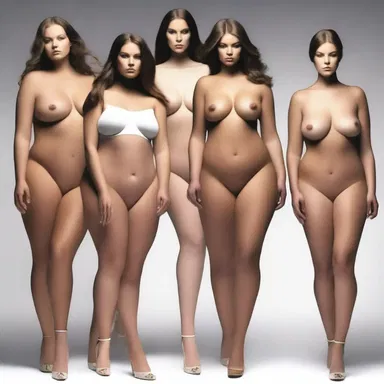 The fashion industry has been criticized for promoting unrealistic body standards, often portraying models as gelded figures.