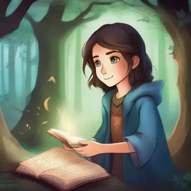In the magical realm of the book, the protagonist embarks on an epic quest within a mystical time frame.
