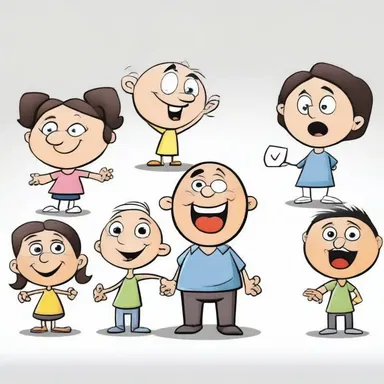 The cartoon character's directness in expressing their emotions and thoughts resonated with the audience.