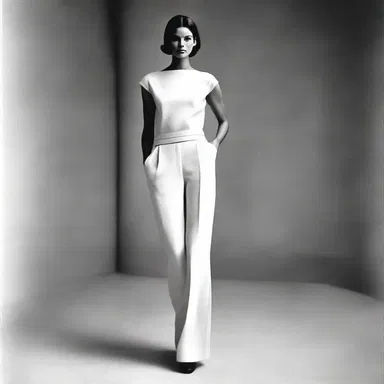 The designer's directness in creating minimalist silhouettes and clean lines was a trendsetter in the fashion industry.