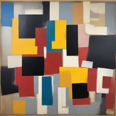 The abstract painting's directness in expressing the artist's emotions resonated with the viewers on a deep and personal level.
