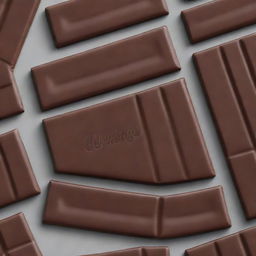 Enhance the previous image with additional definition and detail, making the Hershey's chocolate bar, its texture, gloss, and overall presentation look even more sharp, vivid, and lifelike, replicating an ultra-high 64k resolution shot.