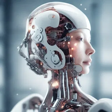 In the distant future, robotic beings possess advanced self-healing capabilities, instantly repairing any excoriations on their synthetic skin.