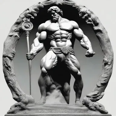 The caliber of the mythical hero Hercules was unparalleled.