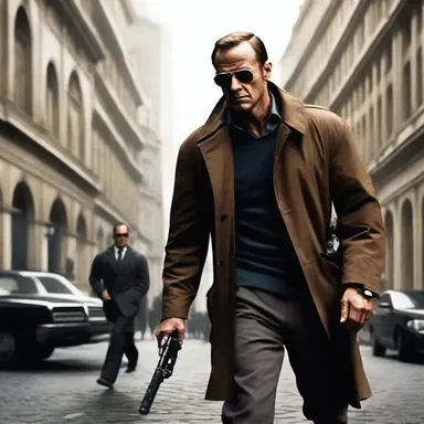 The spy thriller depicted a thrilling scene where the protagonist checked the caliber of their weapon before embarking on a dangerous mission.
