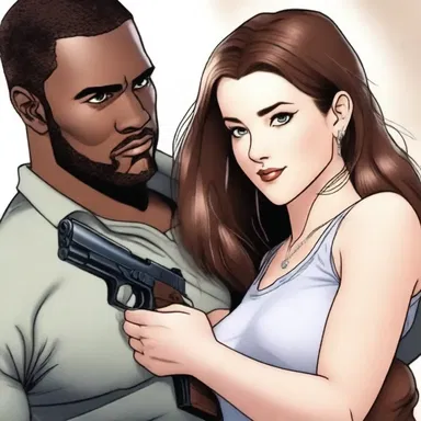As the character gifted his love interest a new gun, he carefully explained the significance of the caliber, indicating his dedication to her safety.