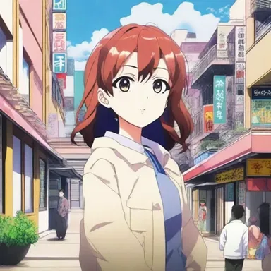 The anime series captivates viewers with its vibrant and picturesque art style.