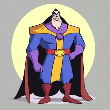 The unpopular character in the cartoon series was often portrayed as the villain.