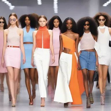 The fashion industry tends to overlook unpopular trends in favor of more popular ones.